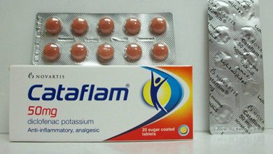 سعر شريط كتافلام CATAFLAM 50MG 20 TAB